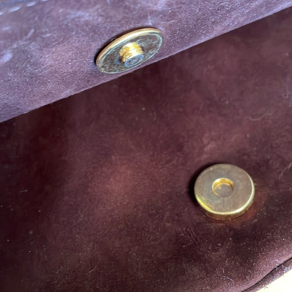 Salvatore Ferragamo Brown Suede Bag - Picture 13 of 16